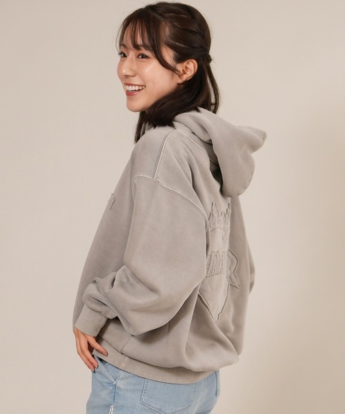 THRASHER(スラッシャー)の「THRASHER/スラッシャー スウェットパーカー フーディー 254TH2PK060(パーカー・レディース・グレー/ピンク/ブラック・M/L)」の18枚目の写真