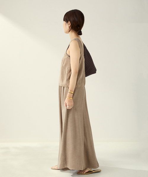 plage(プラージュ)の「ASHER / アッシャー Estelle タンク(タンクトップ・レディース・モカ/ライトグリーン・FREE)」の6枚目の写真