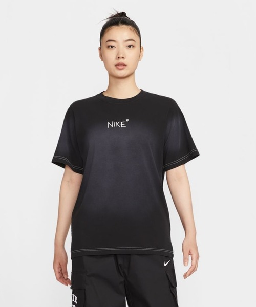 NIKE（ナイキ）の「ナイキ  NSW S/S GCEL II0451  NIKE（Tシャツ/カットソー・レディース・ホワイト/ブラック・S/M/L/XL）」の7枚目の写真