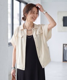 STYLE DELI（スタイルデリ）の「くったりシャツ型スナップブルゾンB（ブルゾン）」