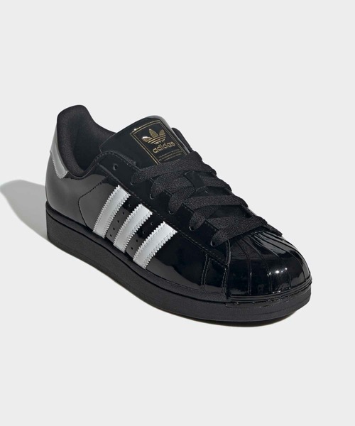 adidas（アディダス）の「スーパースター II シューズ / SUPERSTAR II / アディダスオリジナルス adidas Originals（スニーカー・レディース・ブラック/ホワイト・23.0cm/28.0cm/27.5cm/27.0cm/26.5cm/26.0cm/25.5cm/25.0cm/22.5cm/22.0cm/24.5cm/24.0cm/23.5cm）」の12枚目の写真