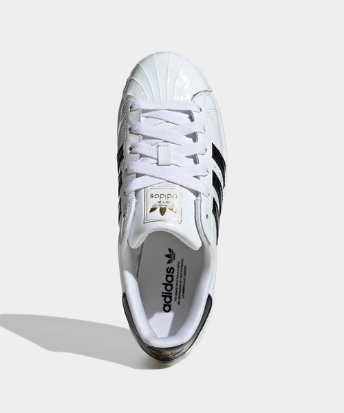 adidas（アディダス）の「スーパースター II シューズ / SUPERSTAR II / アディダスオリジナルス adidas Originals（スニーカー・レディース・ブラック/ホワイト・23.0cm/28.0cm/27.5cm/27.0cm/26.5cm/26.0cm/25.5cm/25.0cm/22.5cm/22.0cm/24.5cm/24.0cm/23.5cm）」の3枚目の写真