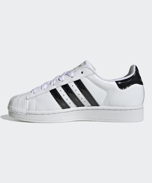 adidas（アディダス）の「スーパースター II シューズ / SUPERSTAR II / アディダスオリジナルス adidas Originals（スニーカー・レディース・ブラック/ホワイト・23.0cm/28.0cm/27.5cm/27.0cm/26.5cm/26.0cm/25.5cm/25.0cm/22.5cm/22.0cm/24.5cm/24.0cm/23.5cm）」の7枚目の写真