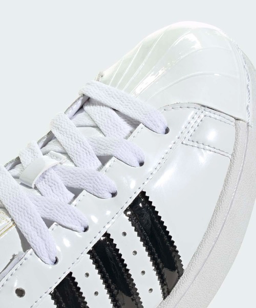adidas（アディダス）の「スーパースター II シューズ / SUPERSTAR II / アディダスオリジナルス adidas Originals（スニーカー・レディース・ブラック/ホワイト・23.0cm/28.0cm/27.5cm/27.0cm/26.5cm/26.0cm/25.5cm/25.0cm/22.5cm/22.0cm/24.5cm/24.0cm/23.5cm）」の8枚目の写真