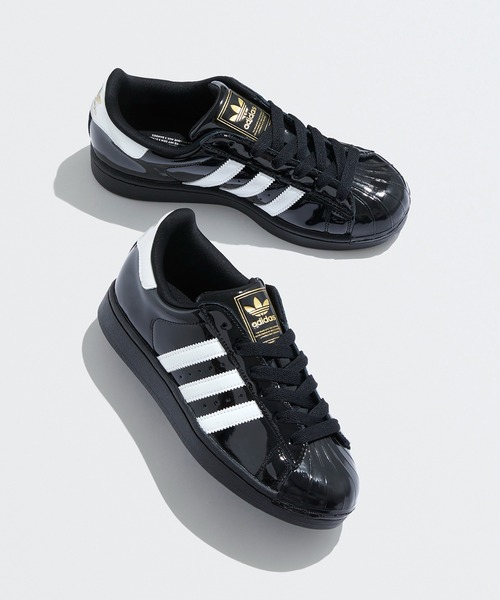 adidas（アディダス）の「スーパースター II シューズ / SUPERSTAR II / アディダスオリジナルス adidas Originals（スニーカー・レディース・ブラック/ホワイト・23.0cm/28.0cm/27.5cm/27.0cm/26.5cm/26.0cm/25.5cm/25.0cm/22.5cm/22.0cm/24.5cm/24.0cm/23.5cm）」の19枚目の写真