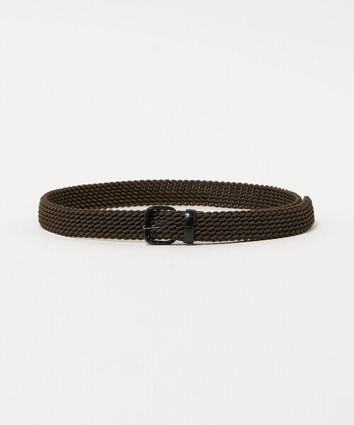 別注】＜L'AIGLON＞クロコ エラスティックベルト（ベルト