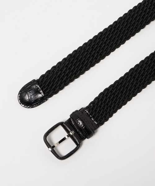 別注】＜L'AIGLON＞クロコ エラスティックベルト（ベルト）｜UNITED