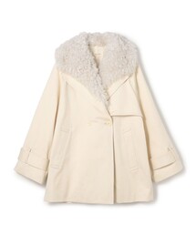 DES PRES デプレ　コットンモールスキン ブルゾンコート　コート　秋冬春 ドレスコート （ブルゾン）｜SANYO ESSENTIALS / サンヨー