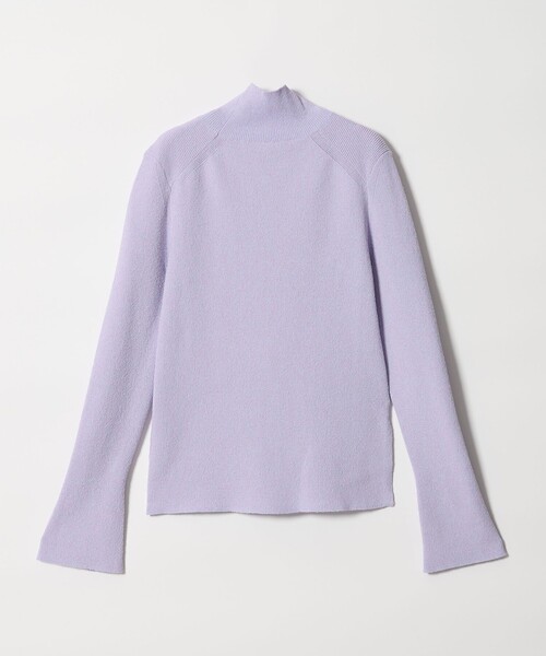 EMMEL REFINES（エメルリファインズ）の「＜EMMEL REFINES＞EM HW ソデボタン タートルニット（ニット/セーター・レディース・ネイビー/ライラック/ブラック/オフホワイト・FREE）」の16枚目の写真