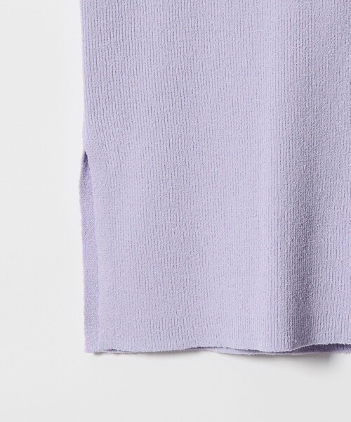 EMMEL REFINES（エメルリファインズ）の「＜EMMEL REFINES＞EM HW ソデボタン タートルニット（ニット/セーター・レディース・ネイビー/ライラック/ブラック/オフホワイト・FREE）」の19枚目の写真