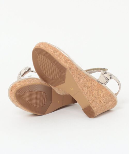 Noubel Voug Relax（ヌーベルヴォーグリラックス）の「パイソン柄コルクウエッジサンダル（サンダル・レディース・パイソン・LL/L/M）」の10枚目の写真