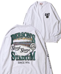 PERSON'S（パーソンズ）の「【PERSON’S STADIUM / パーソンズスタジアム】スタジアムモチーフ クルーネックスウェットプルオーバー（スウェット）」