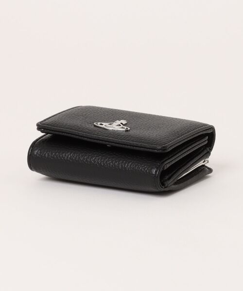 Vivienne Westwood（ヴィヴィアンウエストウッド）の「SMALL FRAME WALLET（財布・メンズ・ブラック/シルバー・FREE）」の4枚目の写真