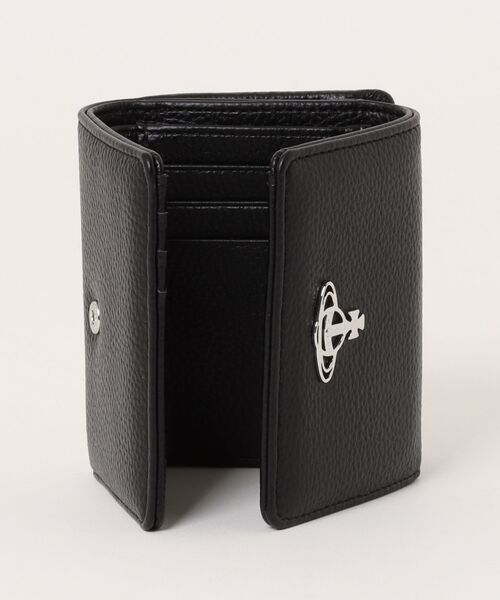 Vivienne Westwood（ヴィヴィアンウエストウッド）の「SMALL FRAME WALLET（財布・メンズ・ブラック/シルバー・FREE）」の5枚目の写真