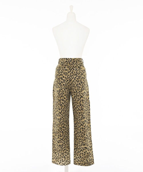 Narcissus（ナルシス）の「レオパード柄ストレートデニムパンツ（デニムパンツ・レディース・レオパード・FREE）」の7枚目の写真