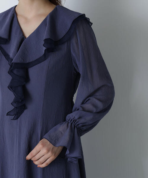 セール】◇ラッフルフリルワンピース（ワンピース）｜NATURAL BEAUTY