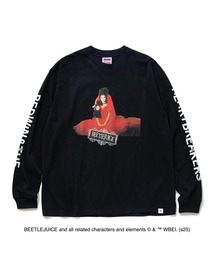 BEDWIN & THE HEARTBREAKERS(xhEB Ah U n[guCJ[Y)L/S PRINTED TEE "LYDIA"(TVc/Jbg\[)