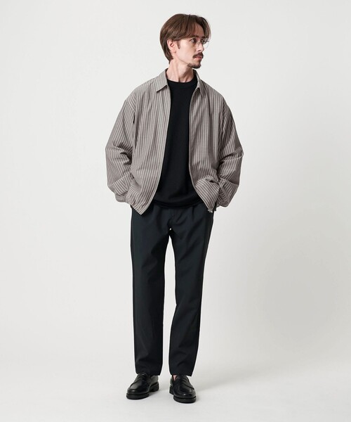 BEAUTY&YOUTH UNITED ARROWS（ビューティーアンドユースユナイテッドアローズ）の「ボイル シアー ジップ シャツ（シャツ/ブラウス・メンズ・コバルトブルー/ダークグレー・XL/M/S/L）」の5枚目の写真