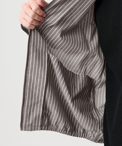 BEAUTY&YOUTH UNITED ARROWS（ビューティーアンドユースユナイテッドアローズ）の「ボイル シアー ジップ シャツ（シャツ/ブラウス・メンズ・コバルトブルー/ダークグレー・XL/M/S/L）」の16枚目の写真