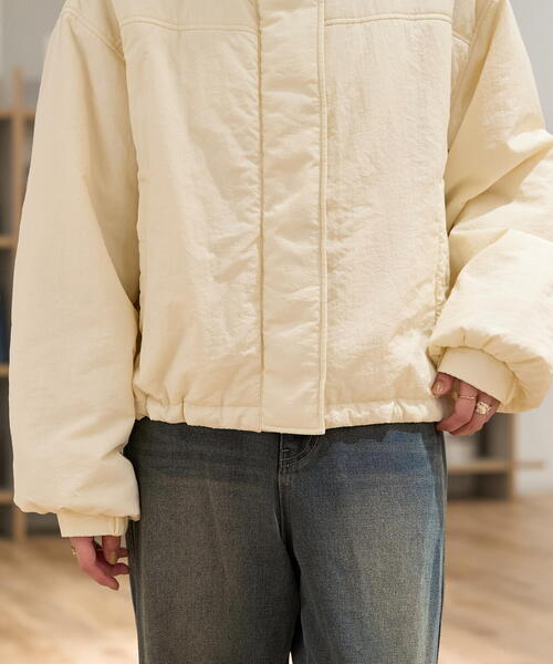 FREE'S MART（フリーズマート）の「◆モンスターショートブルゾン（ブルゾン・レディース・ホワイト/ブラック・SMALL/MEDIUM）」の17枚目の写真