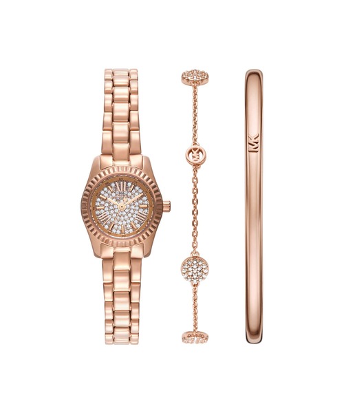MICHAEL KORS(マイケルコース)の「マイケル・コース 腕時計 レディース アナログ ステンレス MK4946SET(アナログ腕時計・レディース・ピンクゴールド・FREE)」の1枚目の写真