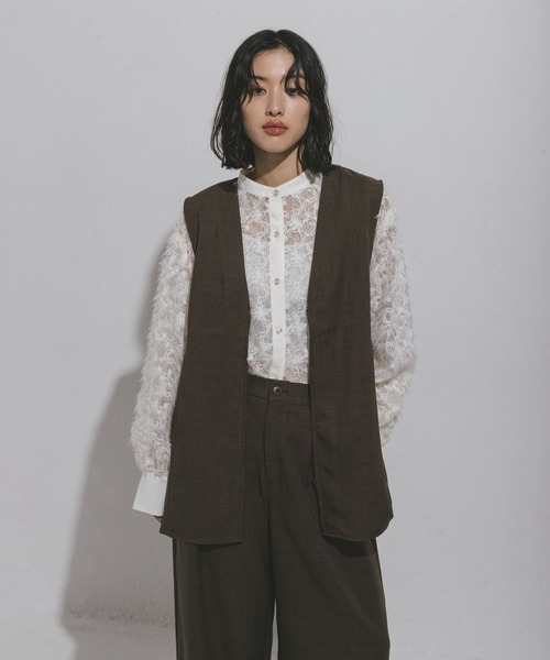 セール】ハニカムドビーベスト 572590（ベスト）｜LEPSIM（レプシィム