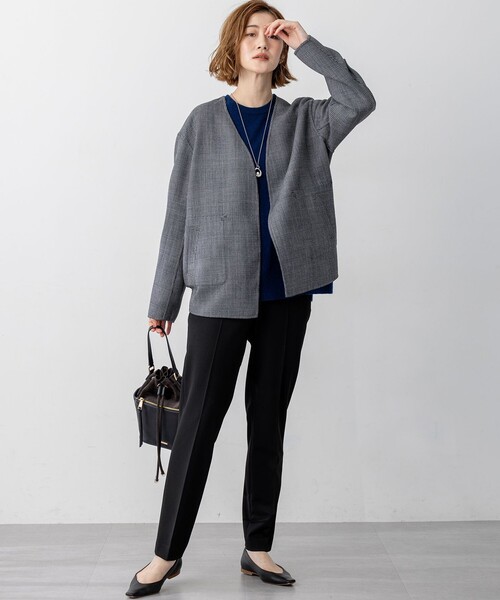 TRストレッチギャバ テーパード パンツ（その他パンツ）｜23区 S