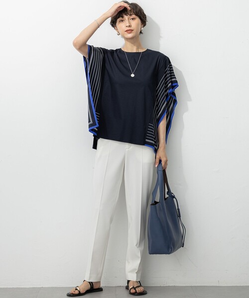 23区 【VERY掲載】TRストレッチギャバ テーパード パンツ《サイズ50） VERY掲載】TRストレッチギャバ テーパード パンツ / 23区 S