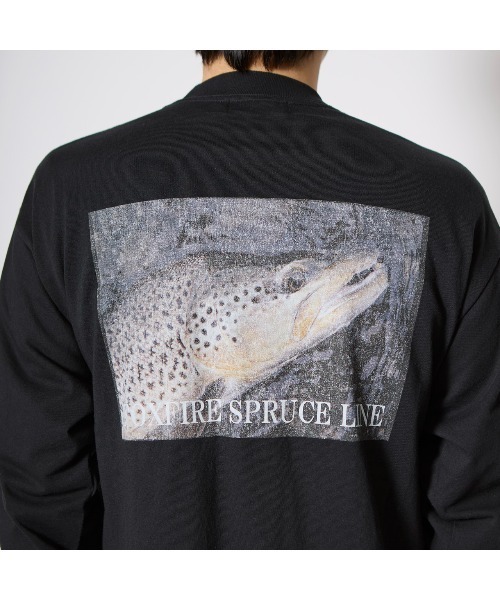 Foxfire（フォックスファイヤー）の「ＦＦヘリテージフォトプリントＴ（Tシャツ/カットソー・メンズ・ブラック/グレー/オフホワイト・L/M）」の4枚目の写真