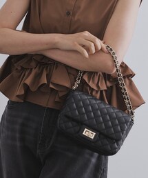 OPAQUE.CLIP | パフィーキルティングチェーンショルダーバッグ(ショルダーバッグ)
