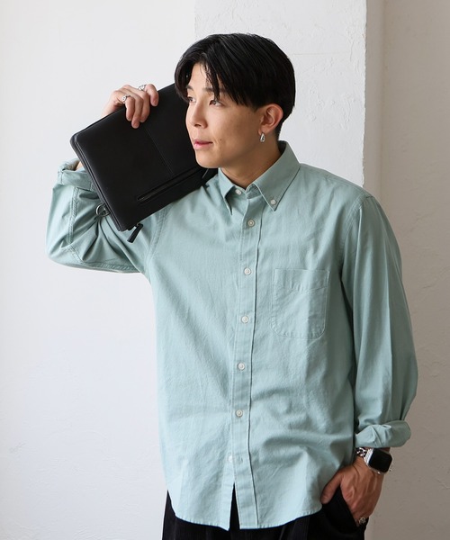VitaFelice(ヴィータフェリーチェ)の「本革2wayショルダーバッグ(ショルダーバッグ・レディース・ライトグレー/ブラック・FREE)」の16枚目の写真