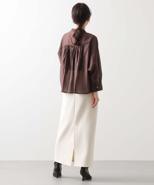 Gready Brilliant（グレディブリリアン）の「リブタイトスカート（スカート・レディース・アイボリー・36/38）」の4枚目の写真