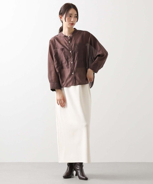 Gready Brilliant（グレディブリリアン）の「リブタイトスカート（スカート・レディース・アイボリー・36/38）」の6枚目の写真