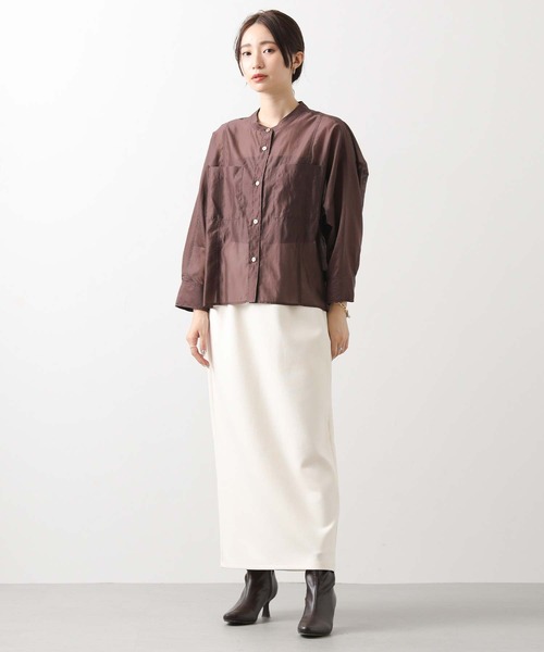 Gready Brilliant（グレディブリリアン）の「リブタイトスカート（スカート・レディース・アイボリー・36/38）」の2枚目の写真