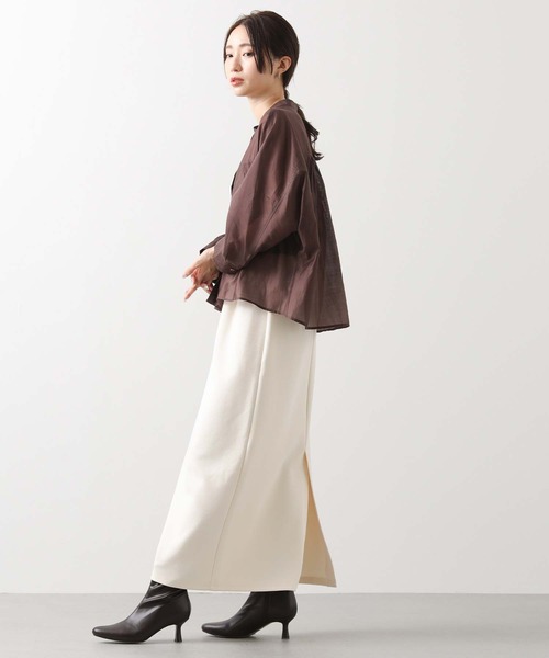 Gready Brilliant（グレディブリリアン）の「リブタイトスカート（スカート・レディース・アイボリー・36/38）」の3枚目の写真