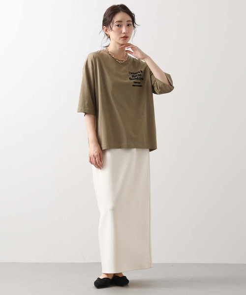 Gready Brilliant（グレディブリリアン）の「リブタイトスカート（スカート・レディース・アイボリー・36/38）」の12枚目の写真