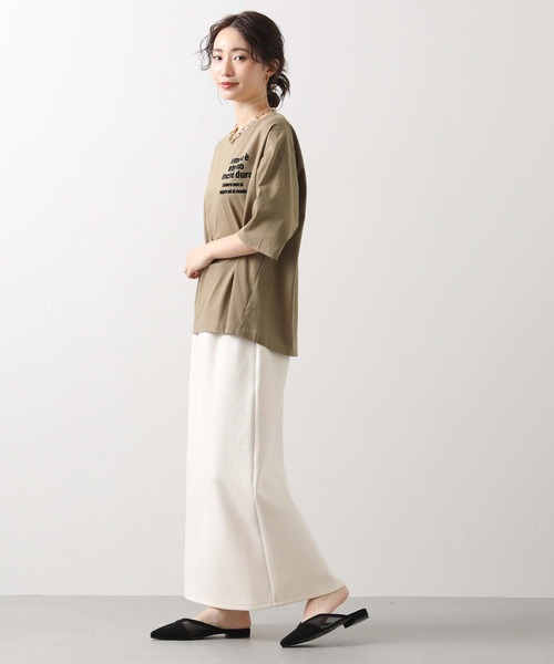 Gready Brilliant（グレディブリリアン）の「リブタイトスカート（スカート・レディース・アイボリー・36/38）」の13枚目の写真