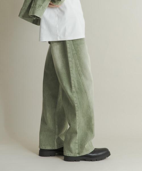 Urban research/かぐれ ナチュラルワイドデニム 定価16500 F Urban research/かぐれ ナチュラルワイドデニム 定価16500 F