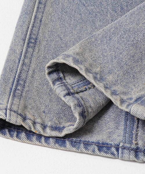 SENSE OF PLACE by URBAN RESEARCH(センスオブプレイスバイアーバンリサーチ)の「ツイストデニムワイドパンツ(デニムパンツ・メンズ・グリーン/ライトインディゴブルー・MEDIUM/LARGE)」の21枚目の写真