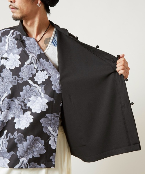 チャイハネ（チャイハネ）の「【チャイハネ】スラミアチャイナボタンMEN'Sトップス（その他トップス・メンズ・ブラック/ベージュ・FREE）」の11枚目の写真