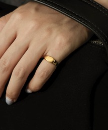 ORLEAN（オルレアン）の「【ORLEAN】 印台ピンキーリング サージカルステンレス（リング）」