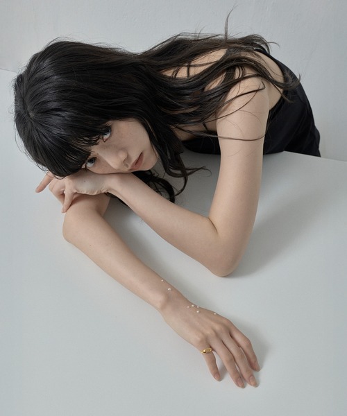 ORLEAN(オルレアン)の「【ORLEAN】 印台ピンキーリング(リング・レディース・ゴールド/シルバー・フリー)」の8枚目の写真