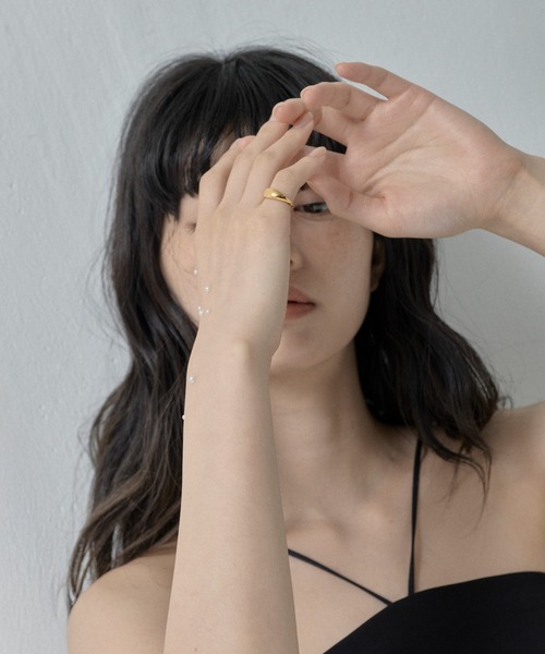 ORLEAN(オルレアン)の「【ORLEAN】 印台ピンキーリング(リング・レディース・ゴールド/シルバー・フリー)」の9枚目の写真