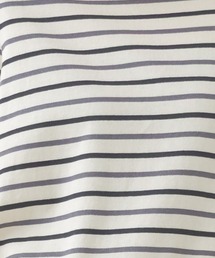OMNES | キッズコットン長袖ボーダーTシャツ(Tシャツ/カットソー)