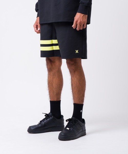 Hurley （ハーレー）の「【Hurley/ハーレー】ヘビーウェイトサーマルショーツ　吸水速乾　THERMAL BP SHORTS（その他パンツ・メンズ・ブラック/カーキブラウン/ブラック×イエロー/ブラック×ピンク/ブラック×ブルー/オフホワイト・MEDIUM/LARGE/X-LARGE/SMALL）」の4枚目の写真