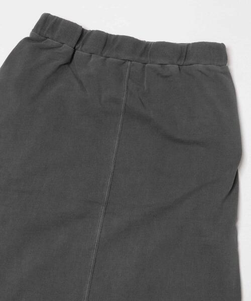 ITEMS URBANRESEARCH（アイテムズ アーバンリサーチ）の「ピグメントスウェットロングスカート（スカート・レディース・ブラック/ブラウン・FREE）」の7枚目の写真