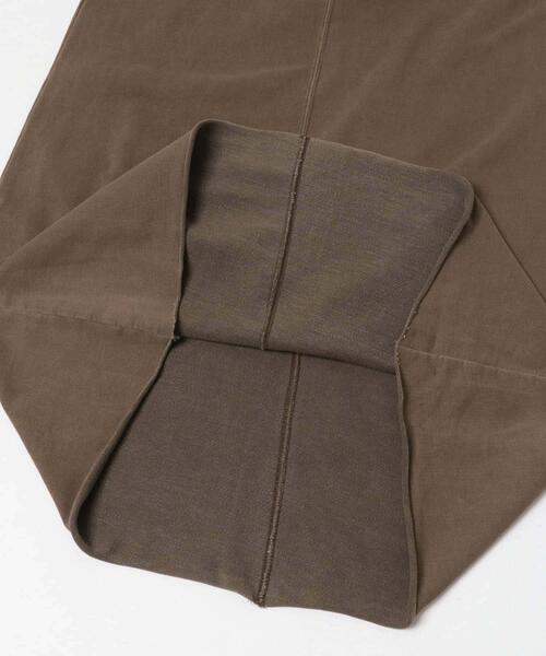 ITEMS URBANRESEARCH（アイテムズ アーバンリサーチ）の「ピグメントスウェットロングスカート（スカート・レディース・ブラック/ブラウン・FREE）」の15枚目の写真