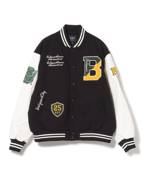 BEAMS HEART（ビームスハート）の「【完売間近】バーシティー ジャケット/Varsity Jacket（ビッグシルエット・ストリート）（ブルゾン・メンズ・ネイビー/ブラック・SMALL/MEDIUM/LARGE）」の13枚目の写真