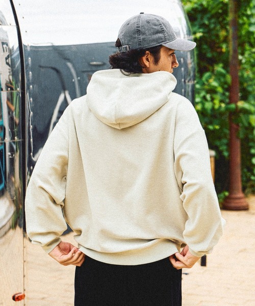 niko and...（ニコアンド）の「パネル切り替えパーカー（パーカー・メンズ・ブラック/アイボリー・LARGE/MEDIUM）」の12枚目の写真