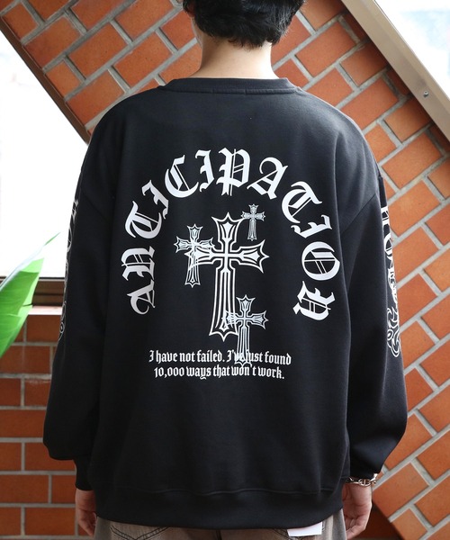 ８(eight)（エイト）の「ロゴプリントトレーナー（スウェット・メンズ・ブラック/ホワイト/ブラック系その他・MEDIUM/LARGE）」の19枚目の写真